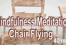mindfulness meditation chair flying