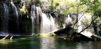 waterfall meditation
